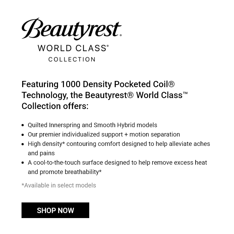 Beautyrest World Class Collection