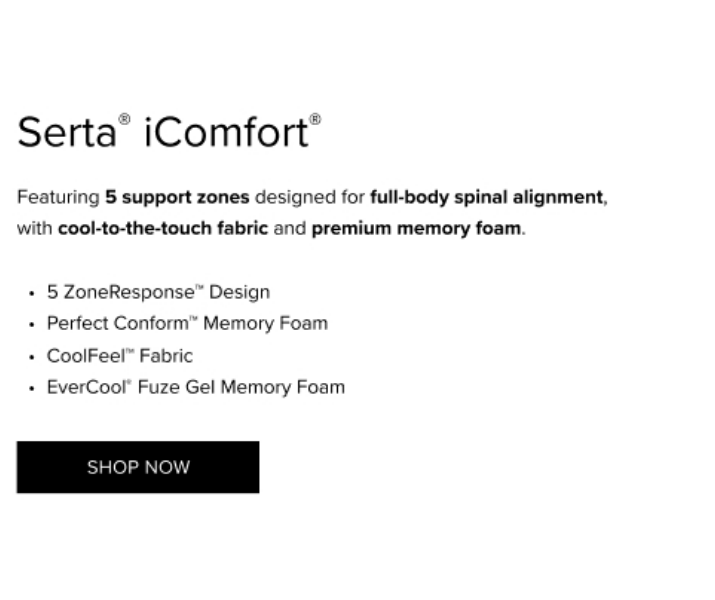 Serta iComfort